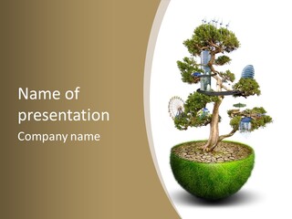 Dream Water Home PowerPoint Template