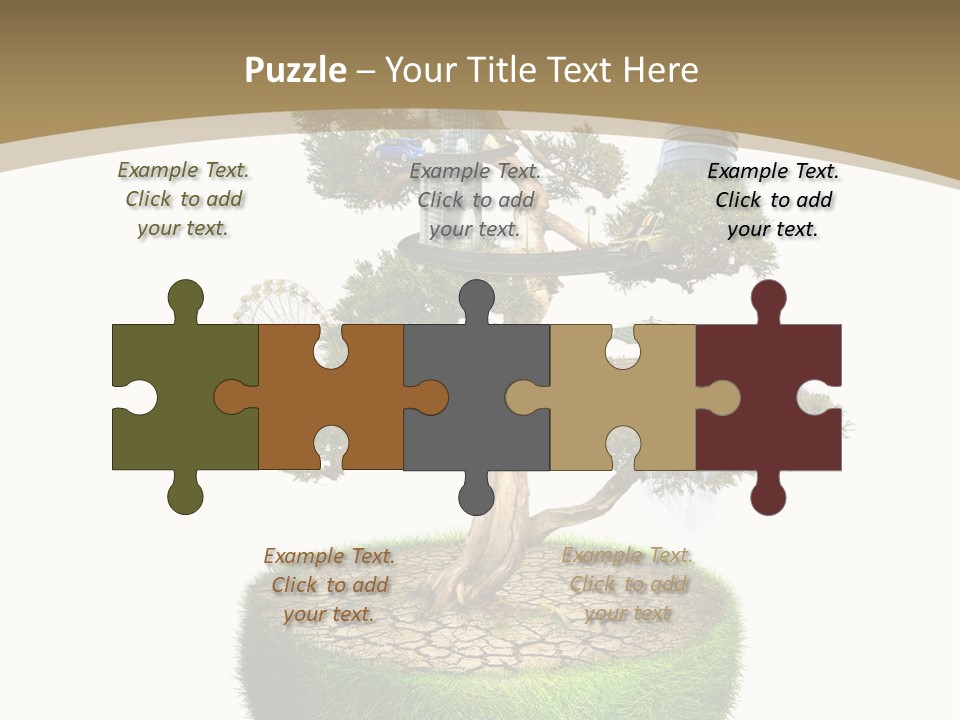 Dream Water Home PowerPoint Template