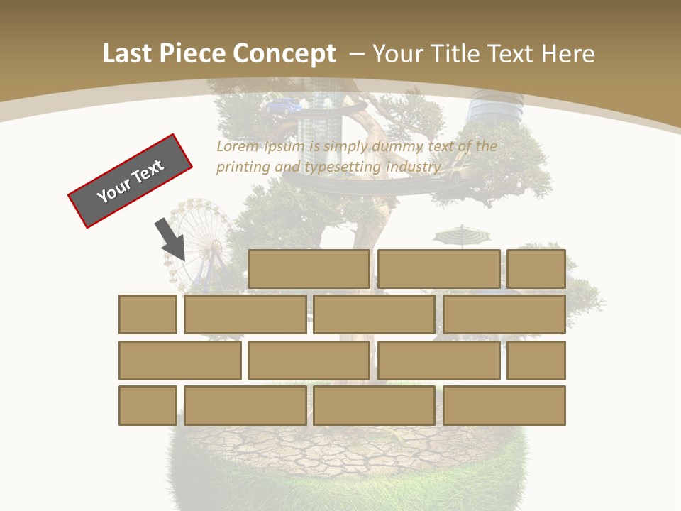 Dream Water Home PowerPoint Template