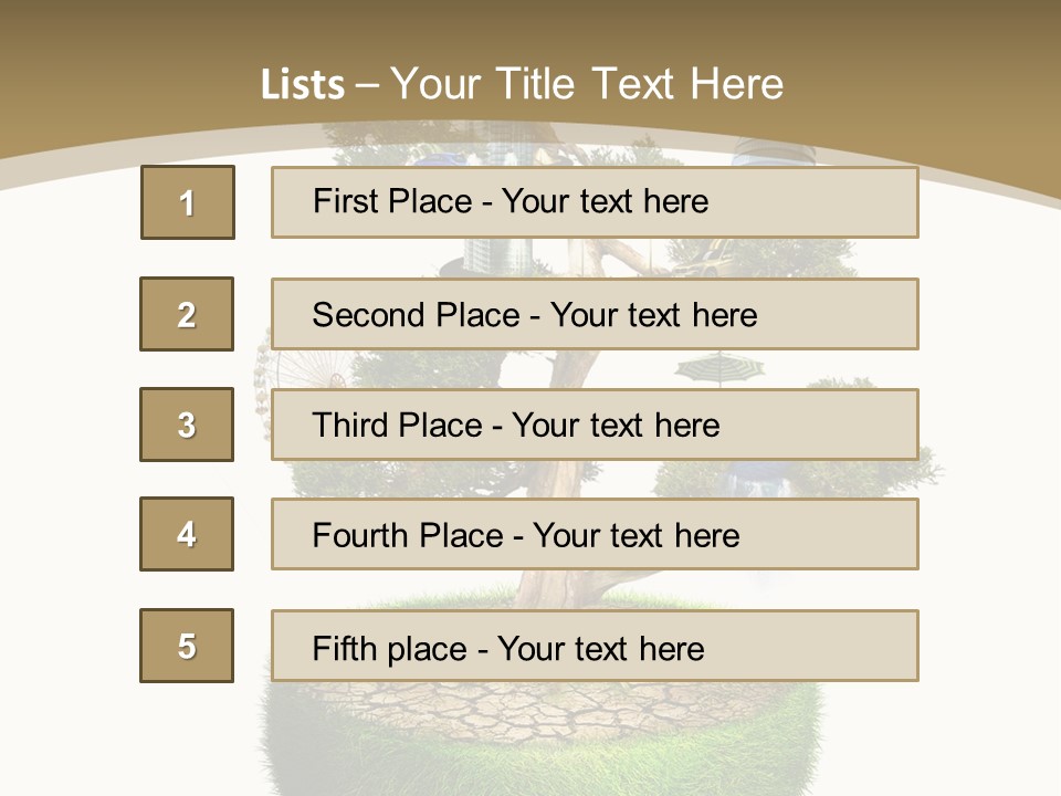 Dream Water Home PowerPoint Template