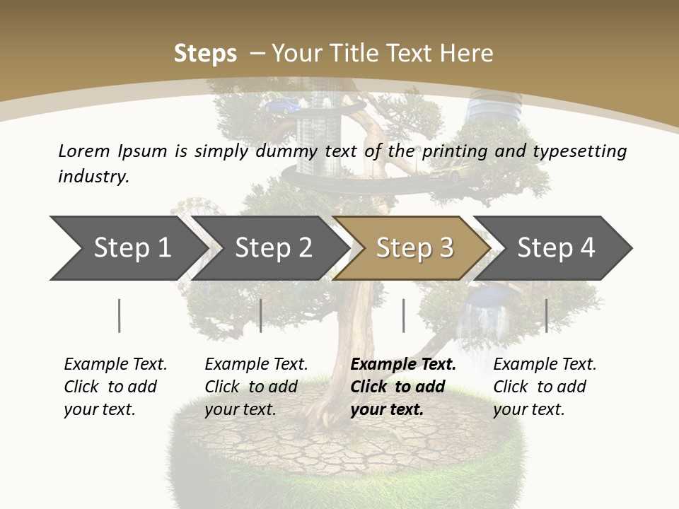 Dream Water Home PowerPoint Template