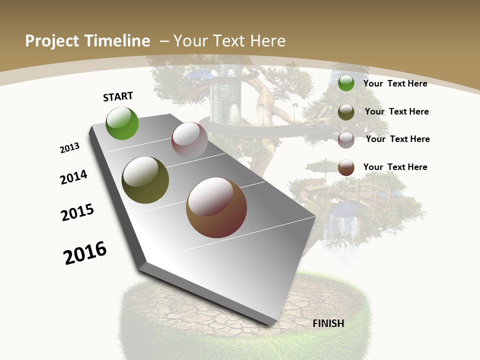 Dream Water Home PowerPoint Template
