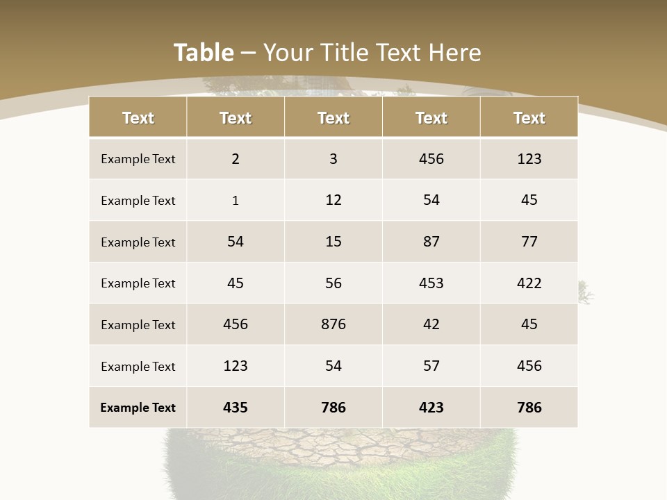 Dream Water Home PowerPoint Template