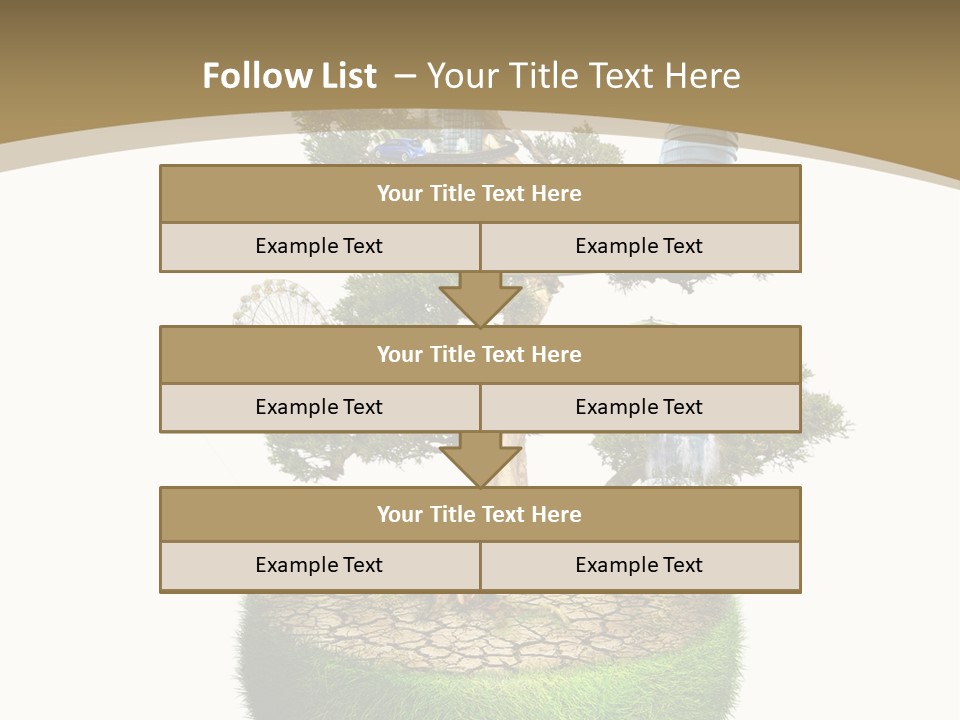 Dream Water Home PowerPoint Template