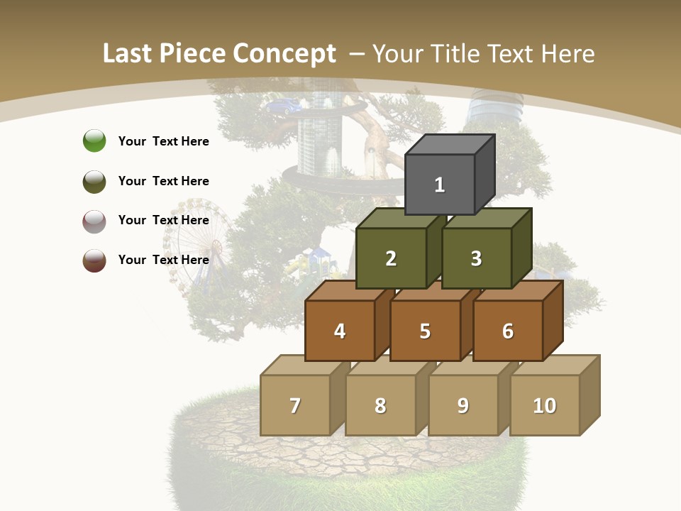 Dream Water Home PowerPoint Template