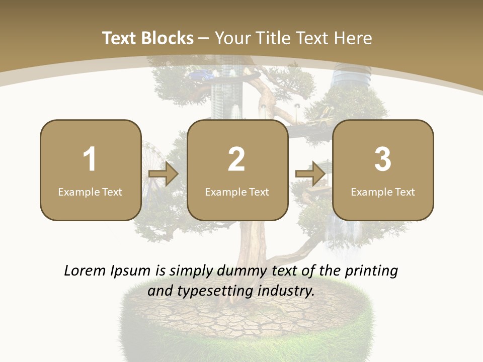 Dream Water Home PowerPoint Template