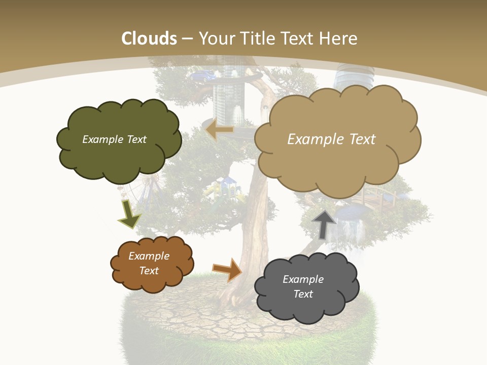 Dream Water Home PowerPoint Template