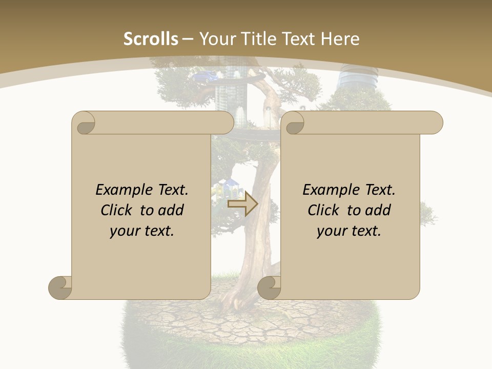 Dream Water Home PowerPoint Template