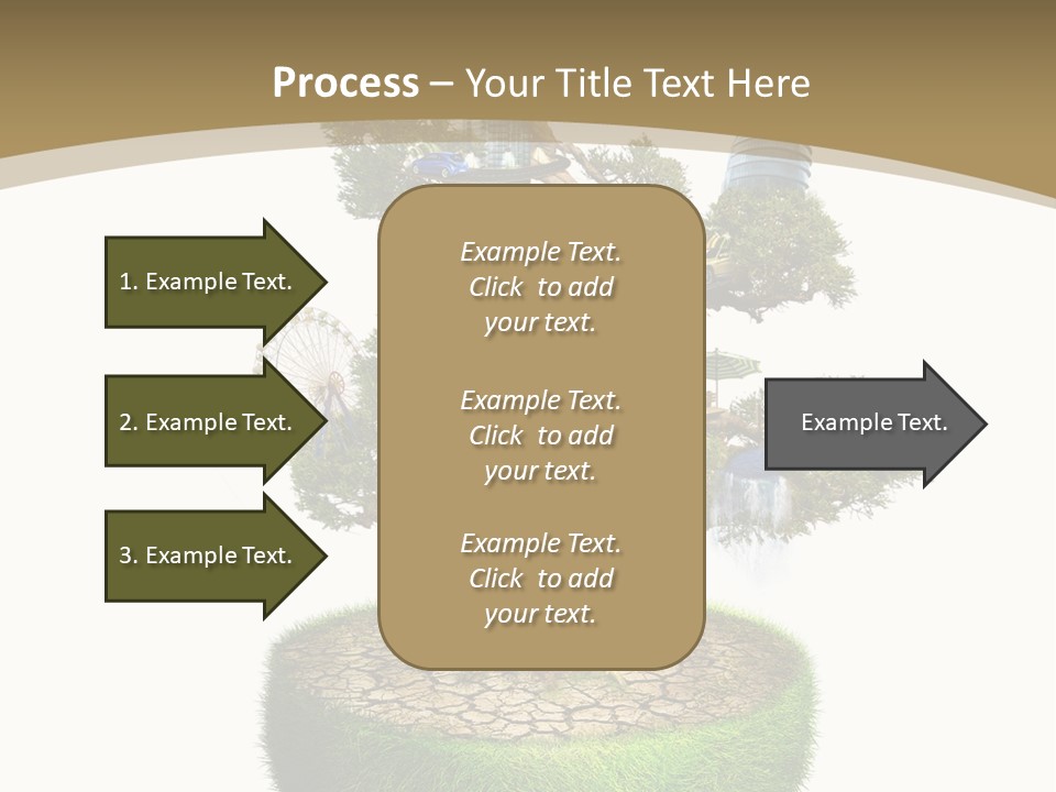 Dream Water Home PowerPoint Template