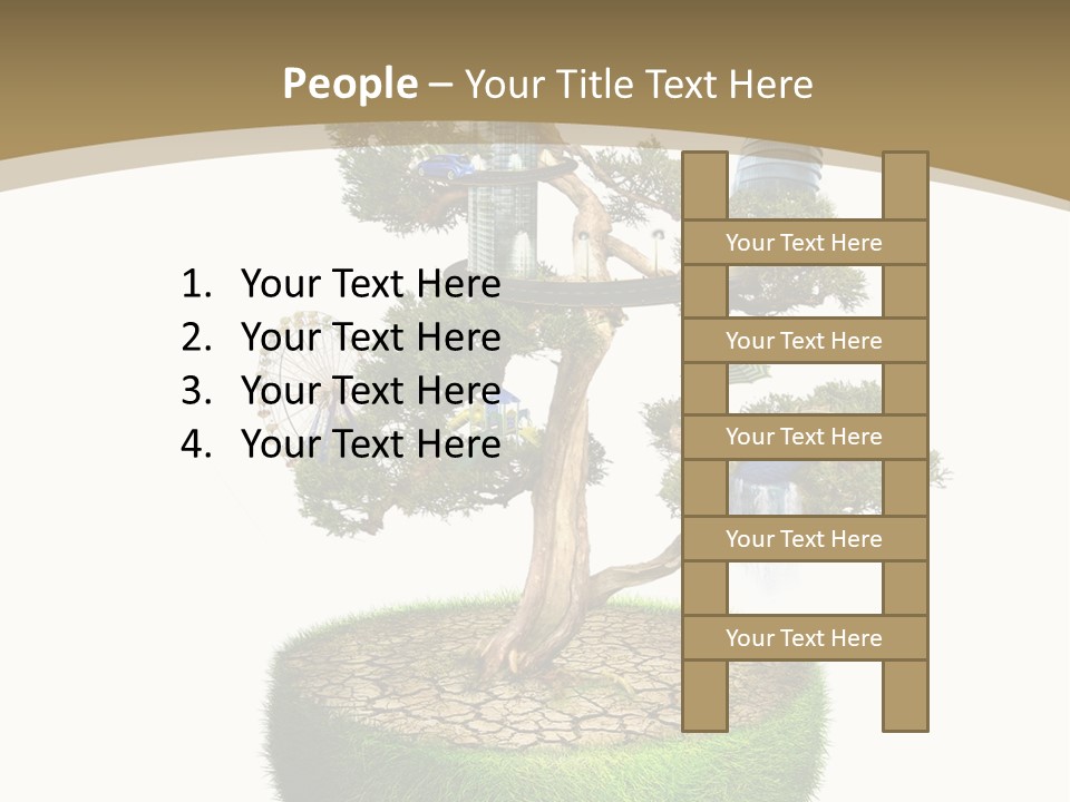 Dream Water Home PowerPoint Template