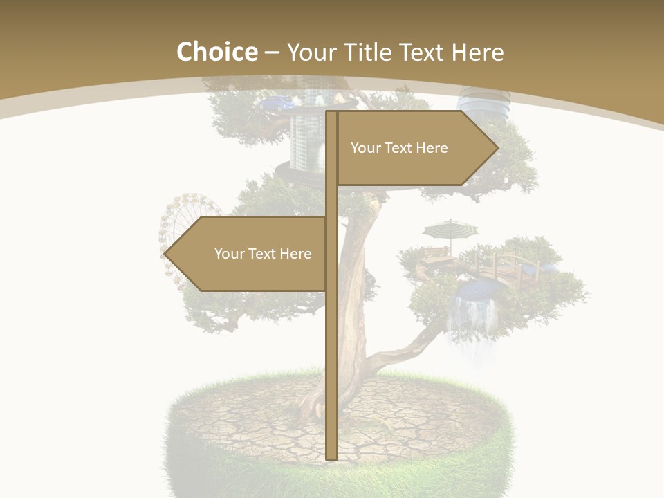 Dream Water Home PowerPoint Template