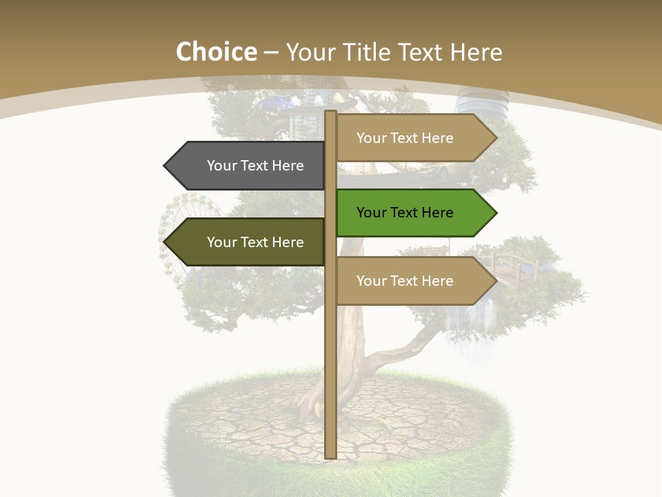 Dream Water Home PowerPoint Template