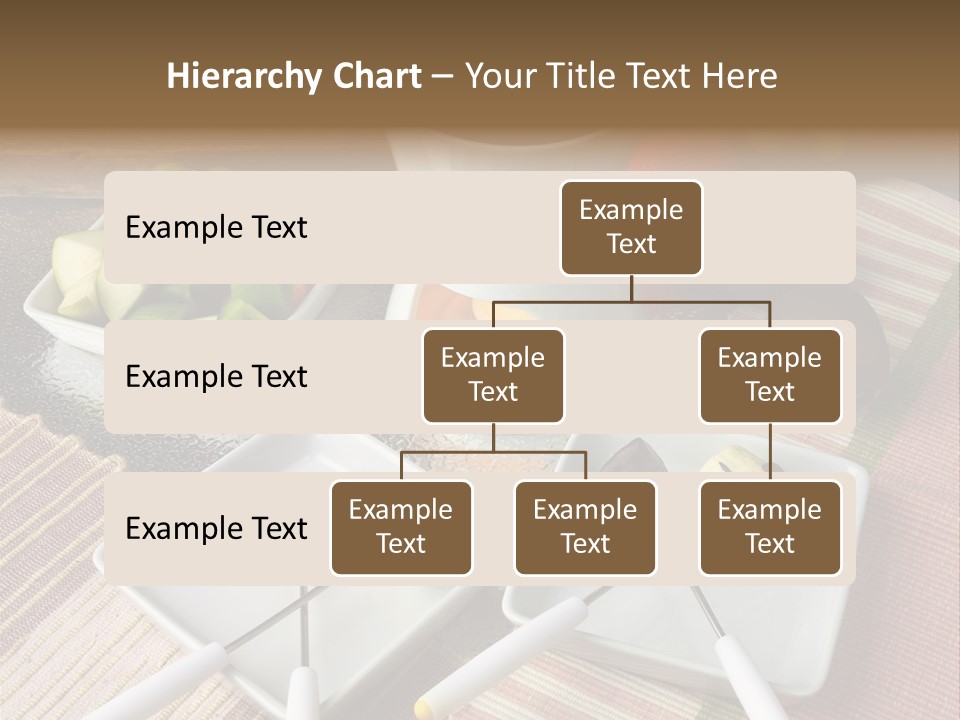 Melted Sliced Strawberry PowerPoint Template
