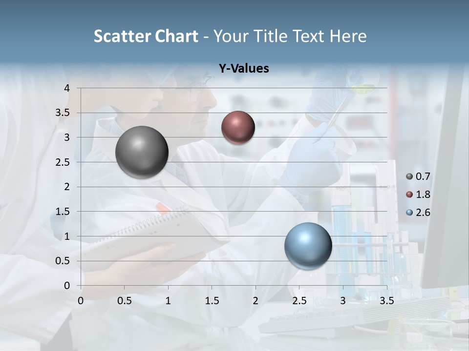 Sterile Lab Beaker PowerPoint Template