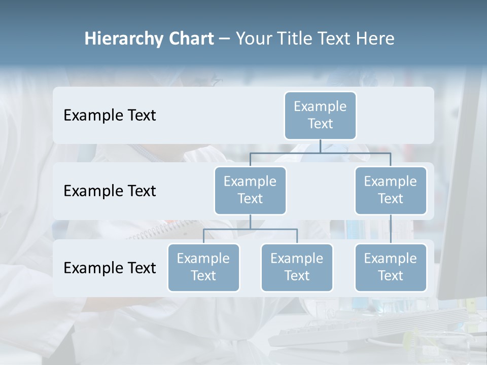 Sterile Lab Beaker PowerPoint Template