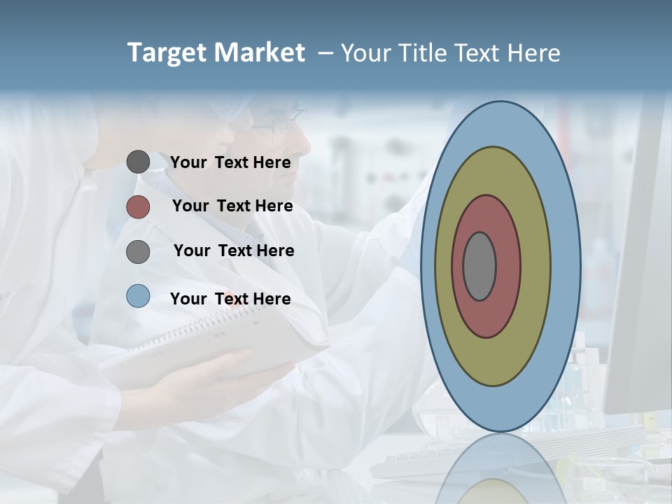 Sterile Lab Beaker PowerPoint Template