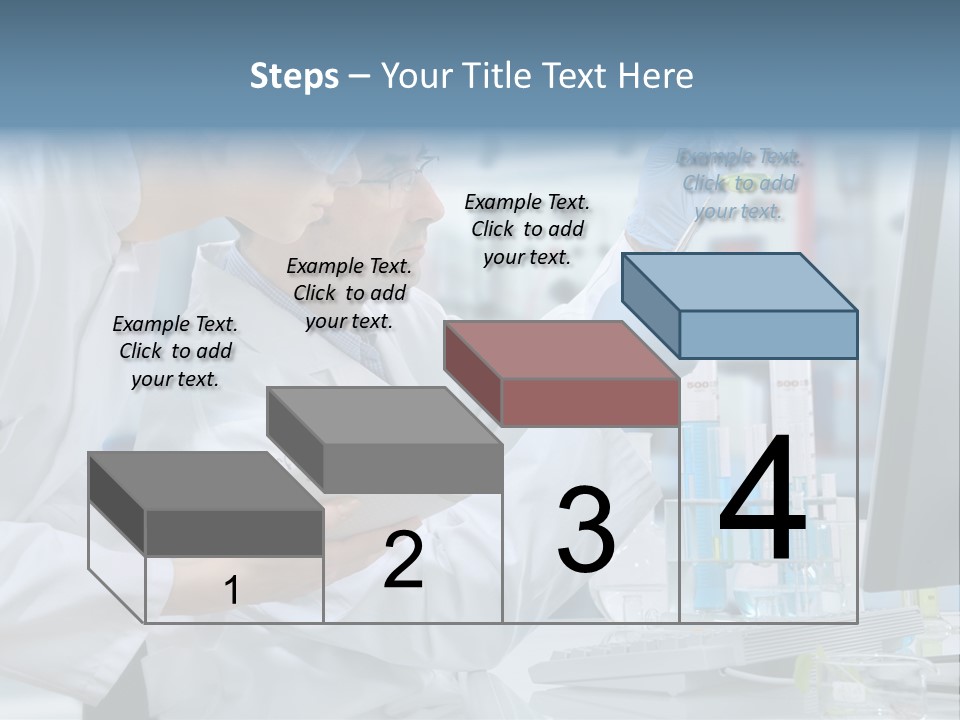 Sterile Lab Beaker PowerPoint Template