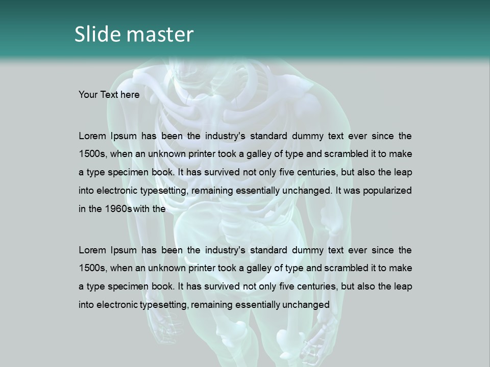 Education Graphic Medicine PowerPoint Template