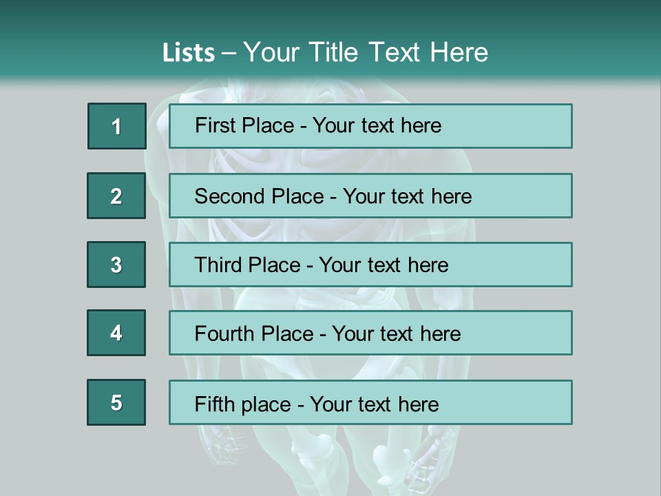 Education Graphic Medicine PowerPoint Template