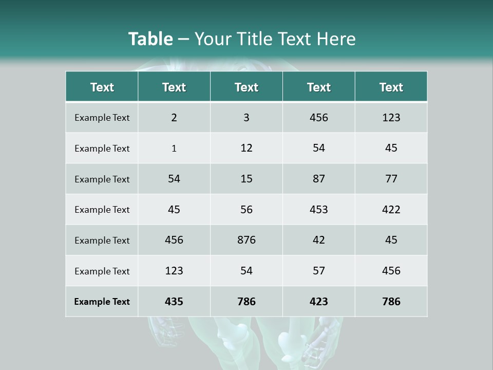 Education Graphic Medicine PowerPoint Template