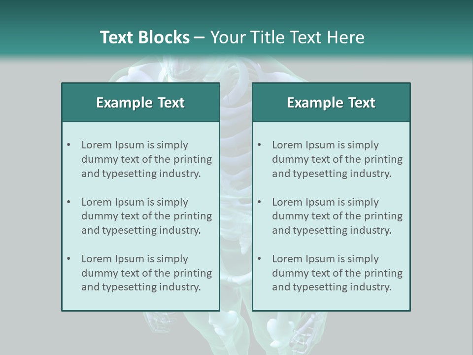 Education Graphic Medicine PowerPoint Template