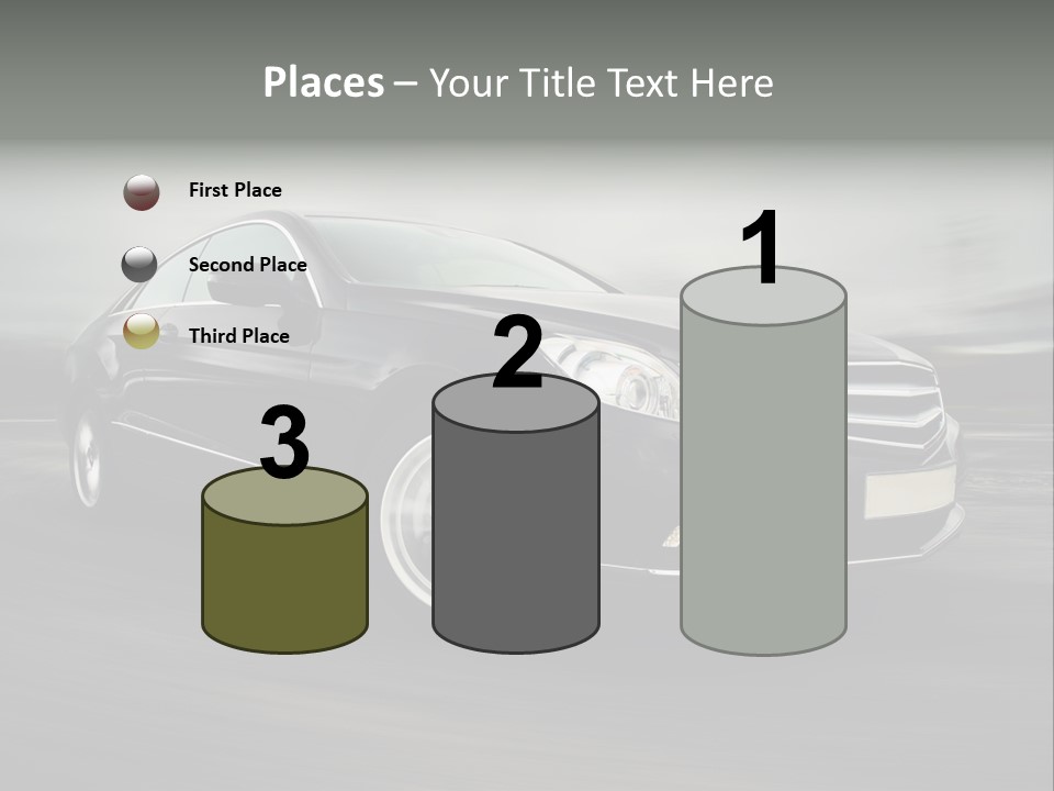 Technology Highway Sport PowerPoint Template