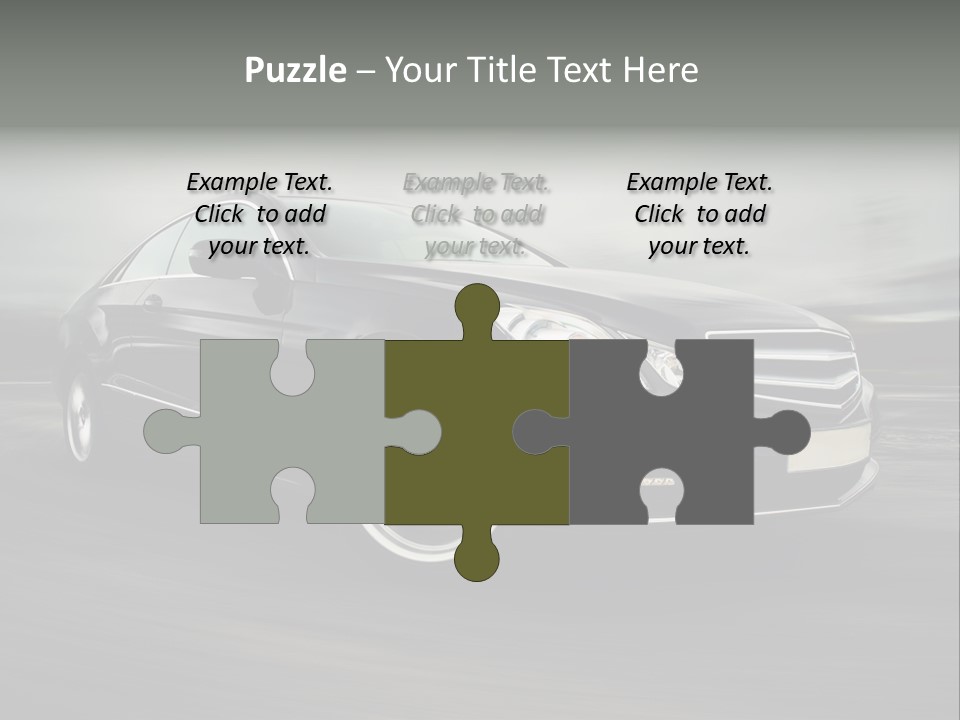 Technology Highway Sport PowerPoint Template