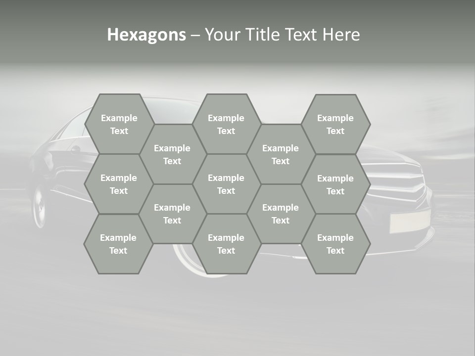 Technology Highway Sport PowerPoint Template