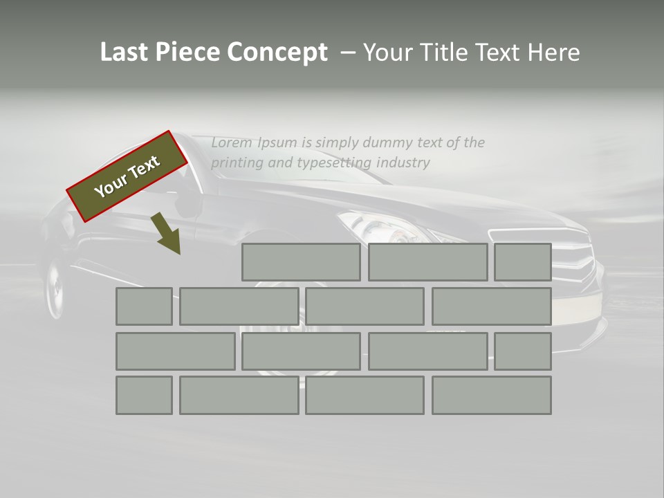 Technology Highway Sport PowerPoint Template