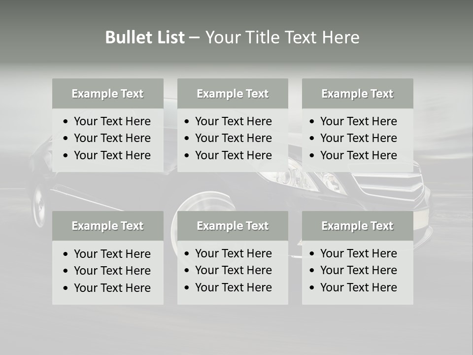 Technology Highway Sport PowerPoint Template