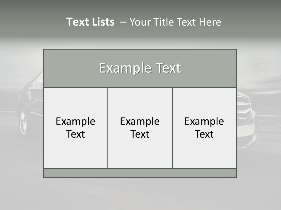 Technology Highway Sport PowerPoint Template