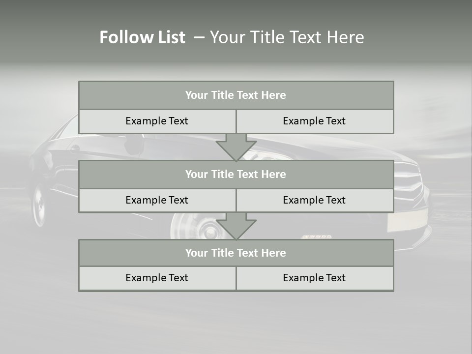 Technology Highway Sport PowerPoint Template