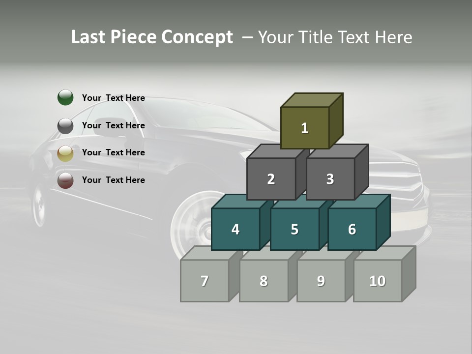Technology Highway Sport PowerPoint Template