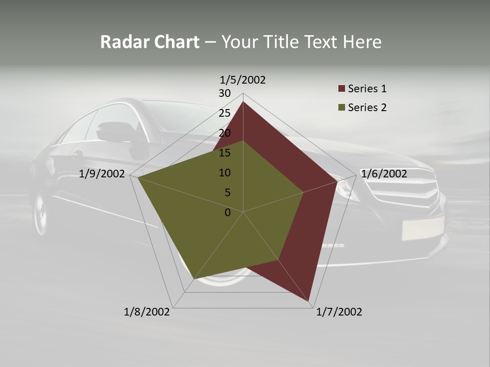 Technology Highway Sport PowerPoint Template