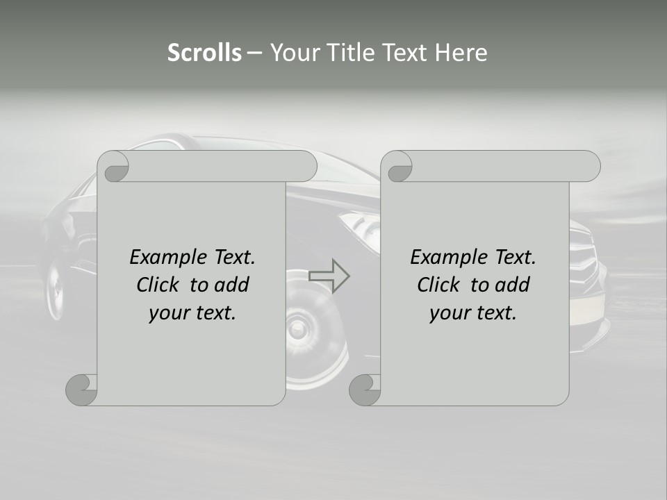 Technology Highway Sport PowerPoint Template
