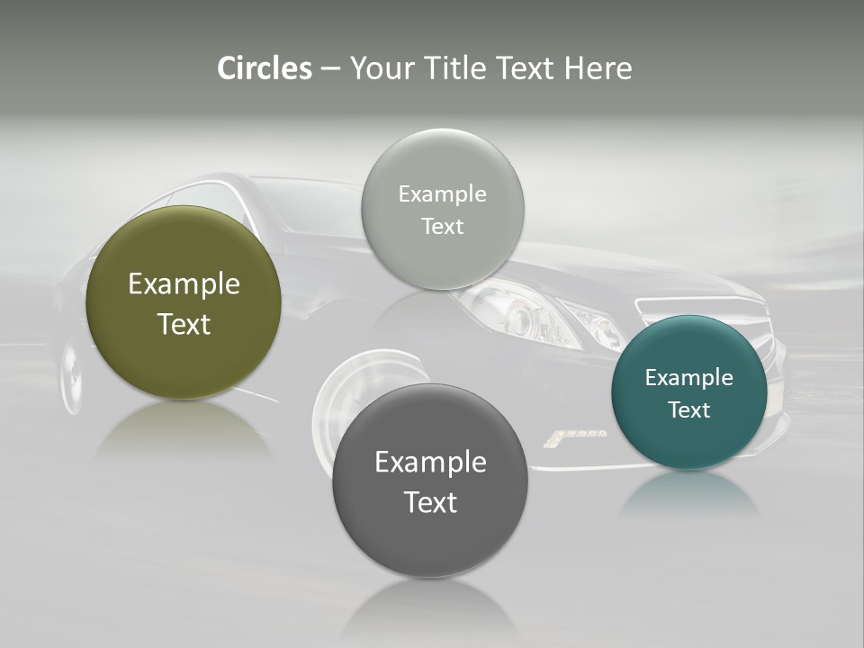 Technology Highway Sport PowerPoint Template