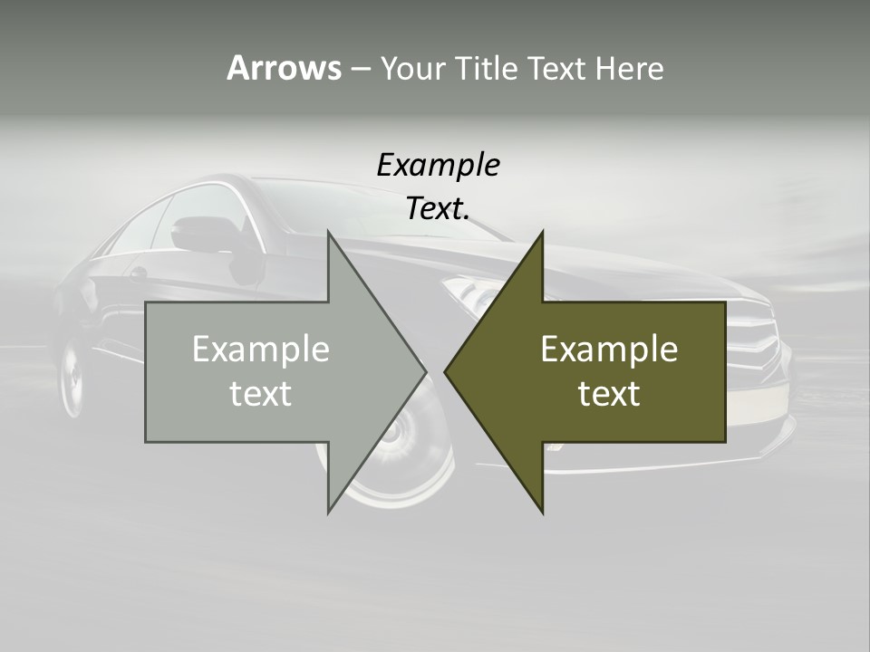 Technology Highway Sport PowerPoint Template