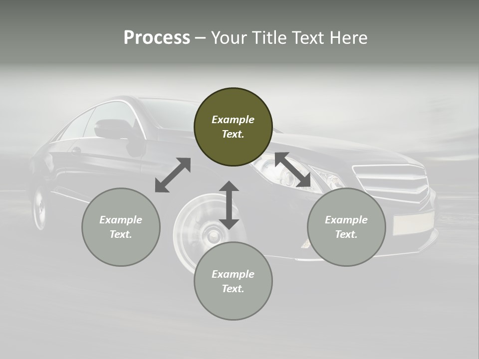 Technology Highway Sport PowerPoint Template