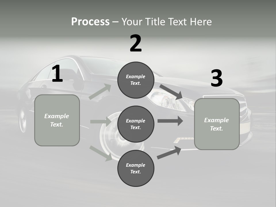 Technology Highway Sport PowerPoint Template