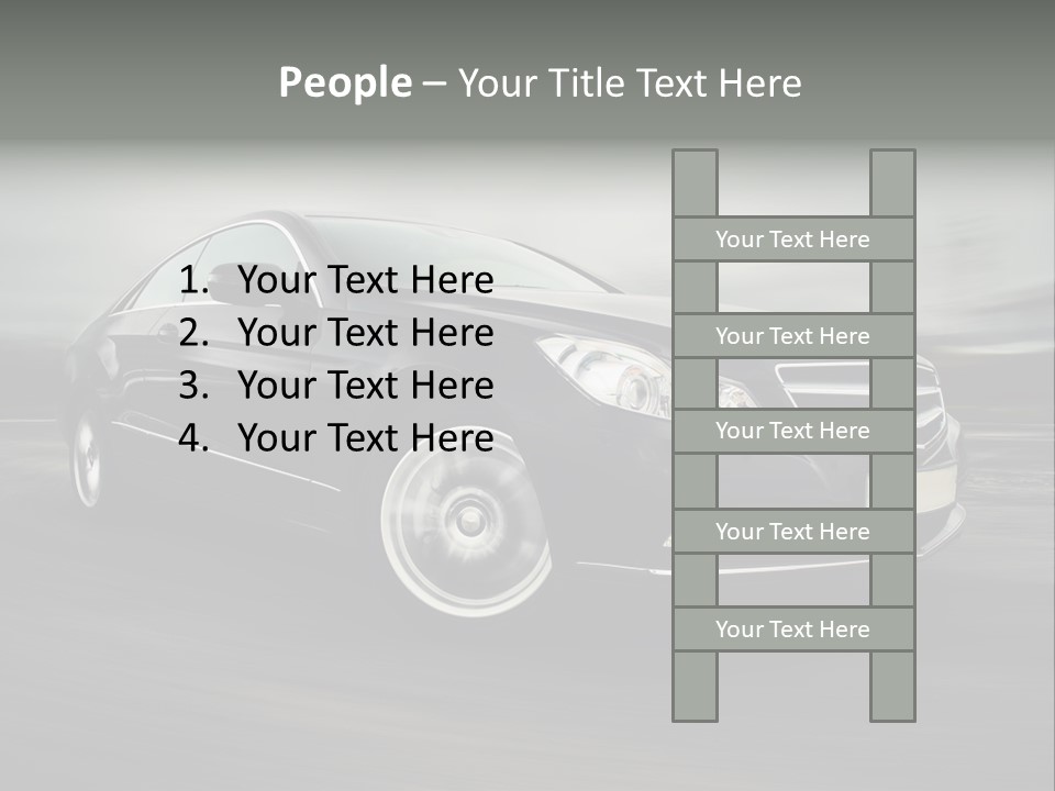 Technology Highway Sport PowerPoint Template