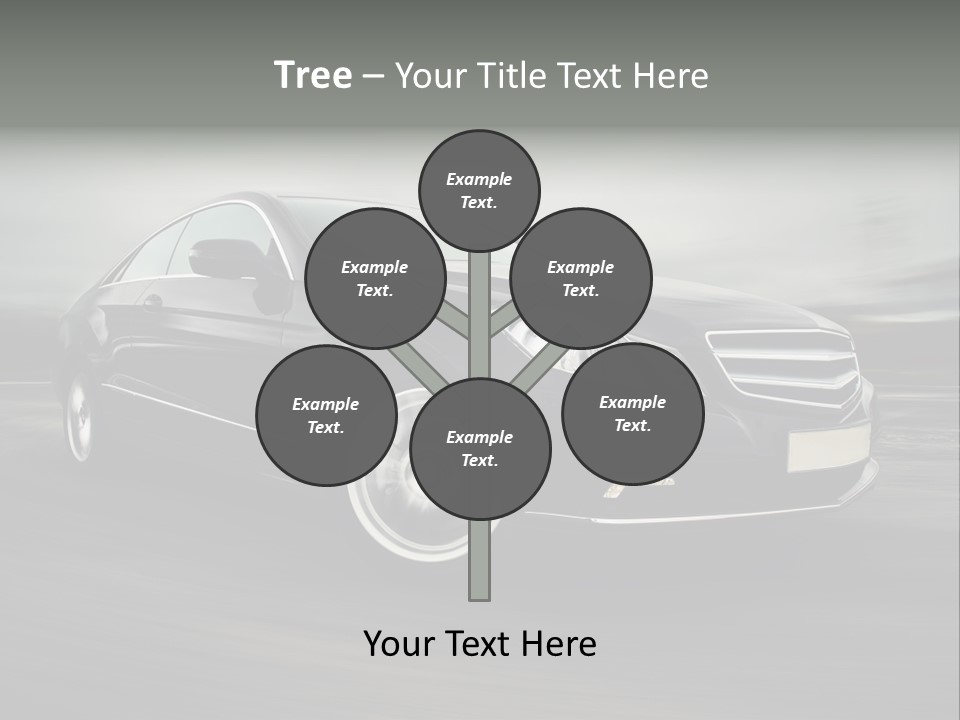 Technology Highway Sport PowerPoint Template