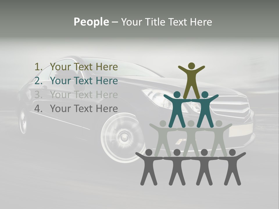 Technology Highway Sport PowerPoint Template