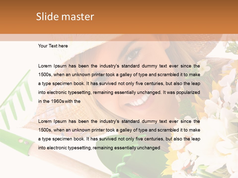 Fresh Hobby Care PowerPoint Template