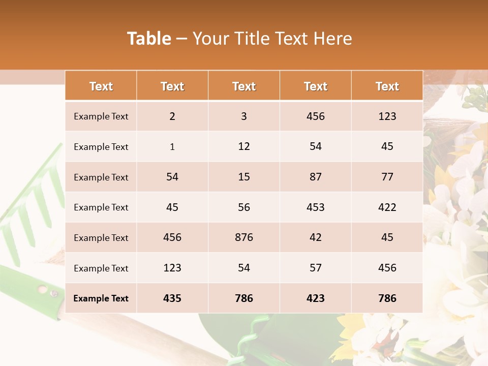 Fresh Hobby Care PowerPoint Template