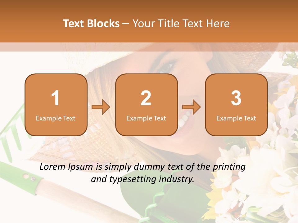 Fresh Hobby Care PowerPoint Template
