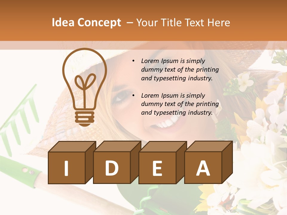 Fresh Hobby Care PowerPoint Template