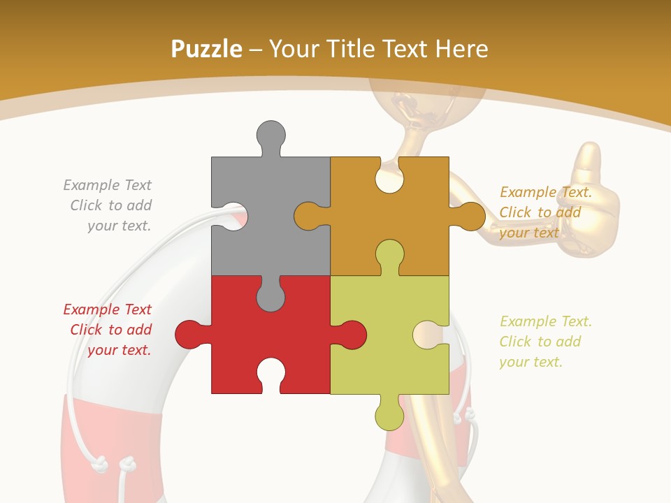 Security Insurance Cartoon PowerPoint Template