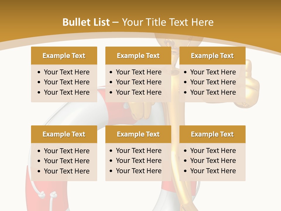 Security Insurance Cartoon PowerPoint Template