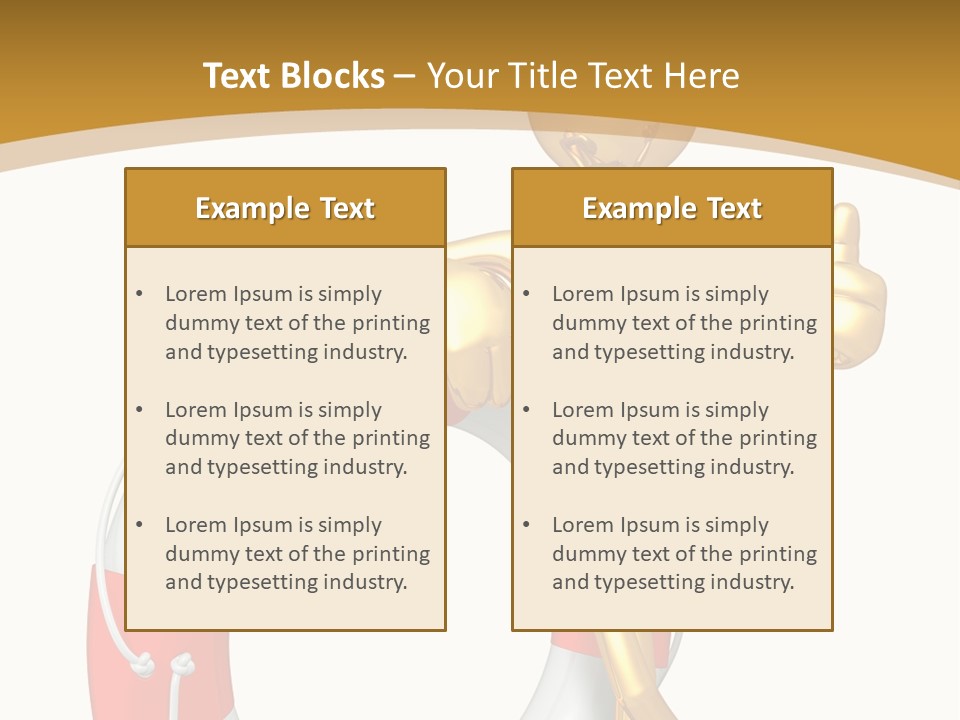 Security Insurance Cartoon PowerPoint Template