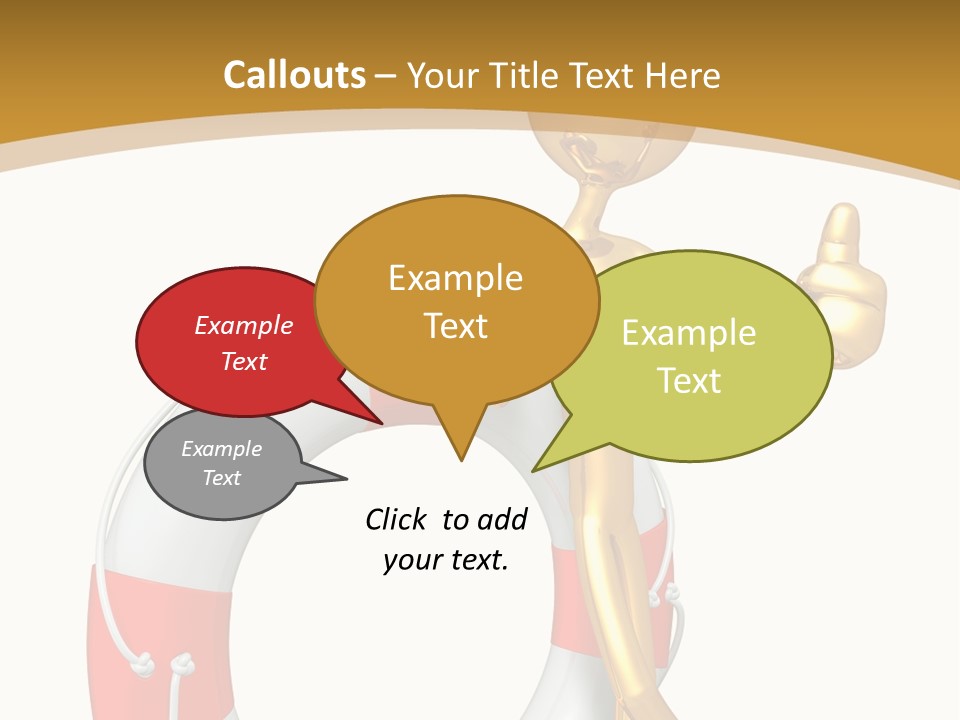 Security Insurance Cartoon PowerPoint Template